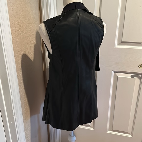 Philosophy Faux Vegan Leather Vest - Picture 5 of 6